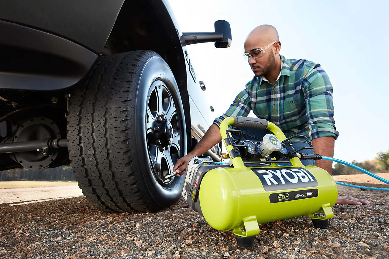 Kompressor R18AC-0 One+ 18V null - null - 2 - Miniatyr