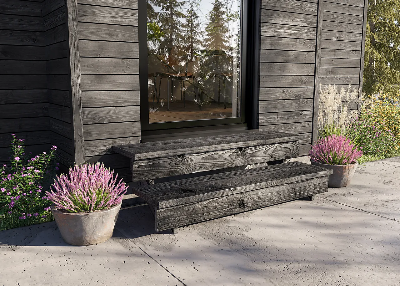 Trappevange 5-trinn 880 mm null - null - 2 - Miniatyr