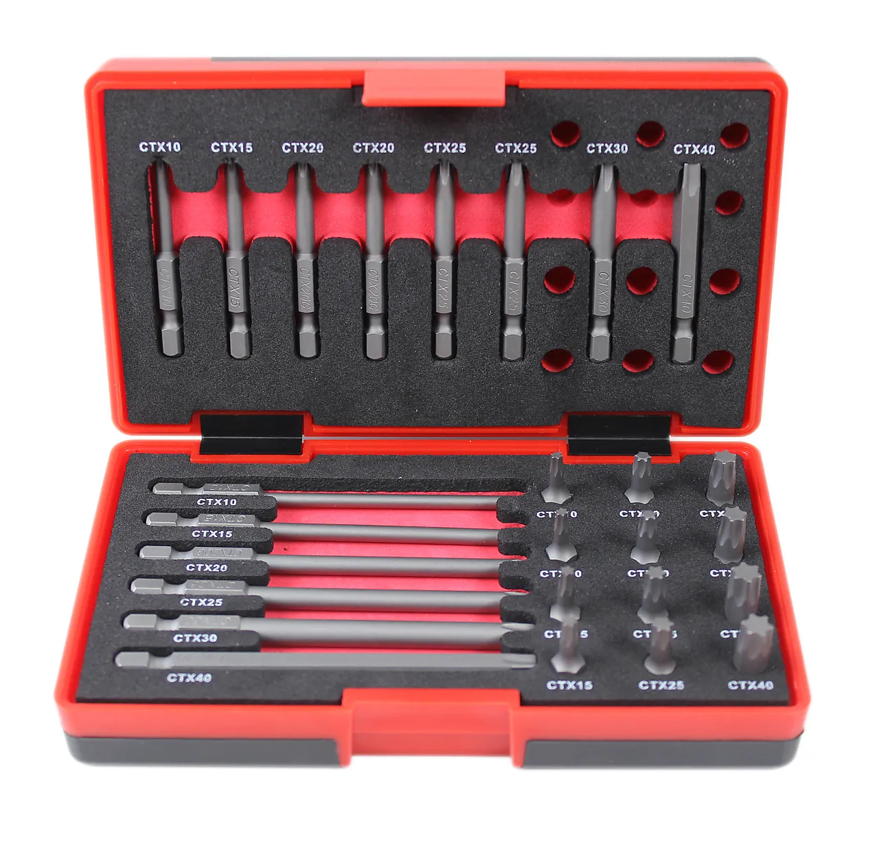 Bitssett herdet 25, 50 og 90 mm 26 stykk