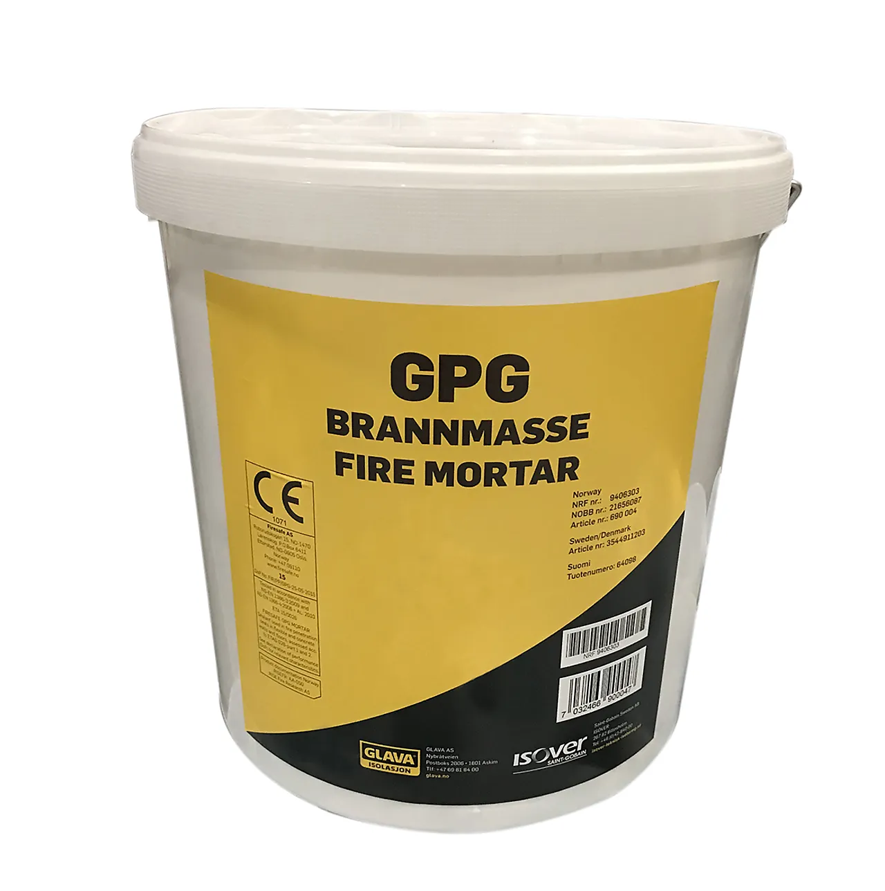 Brannmasse gpg 10 l/spann glava