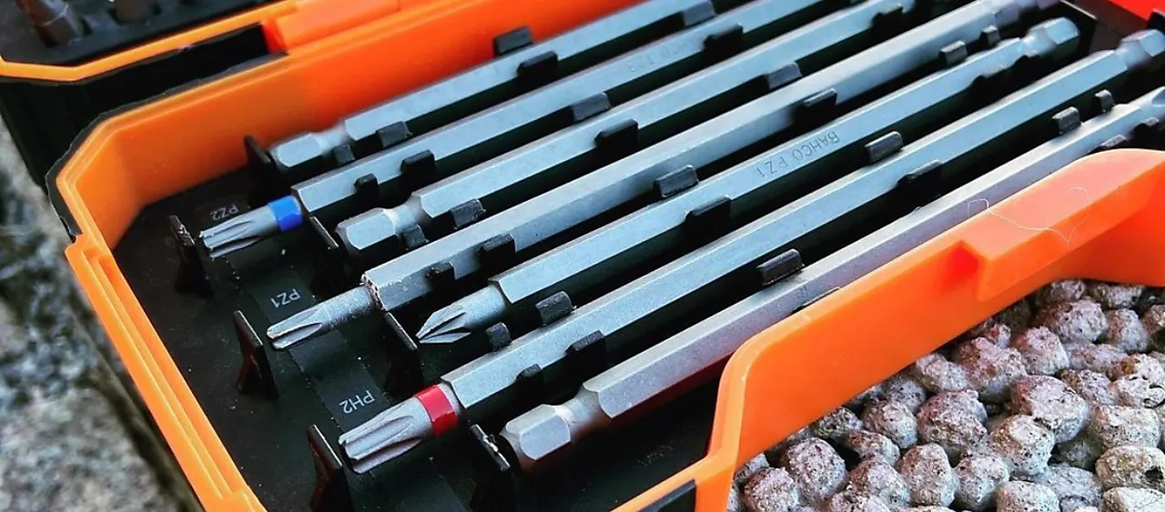 Bits sett 1/4" 54 deler