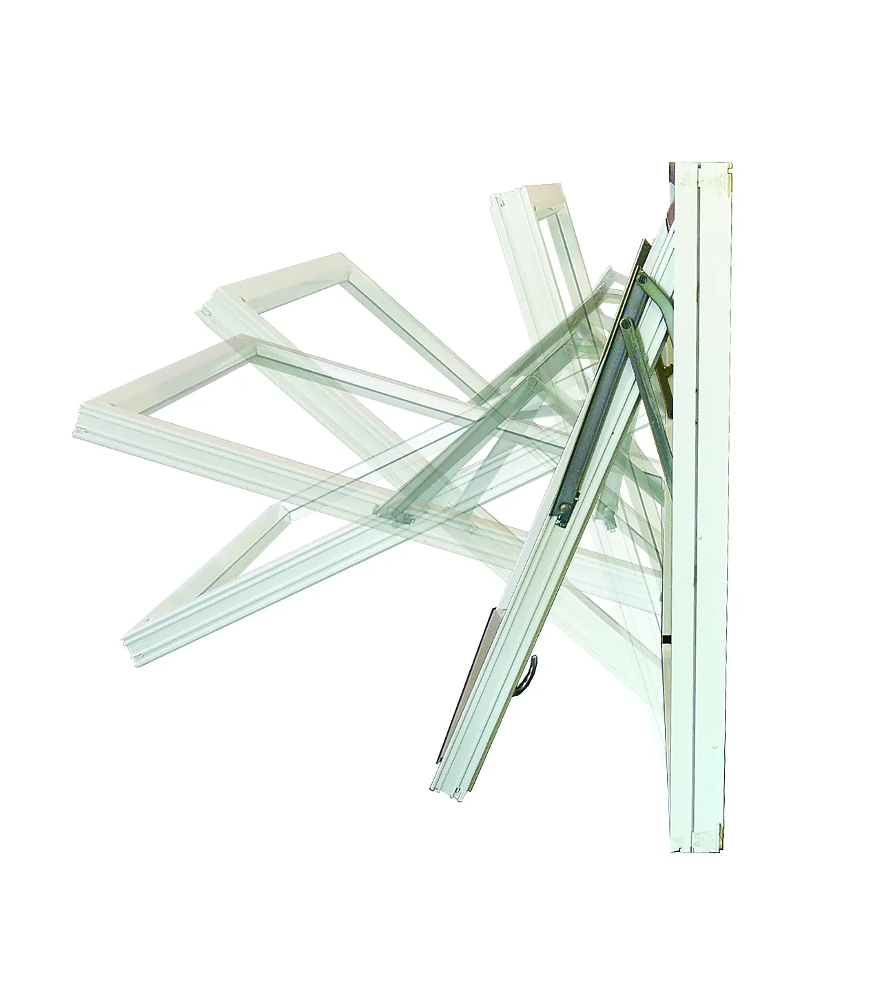 Vindu 3 lags glass rett profil 110x60 cm Vindu 3 lags glass rett profil 110x60 cm