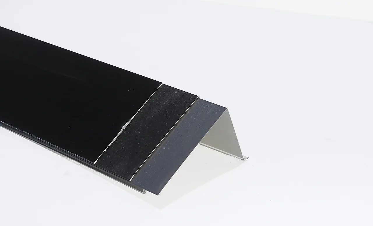 Beslag pulttak matt pural sort