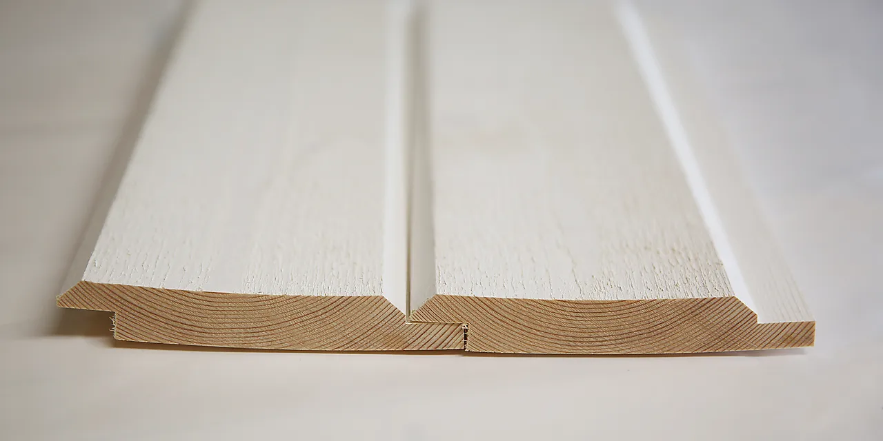 Gran 22x148 fas kled gr std grunnet hvit