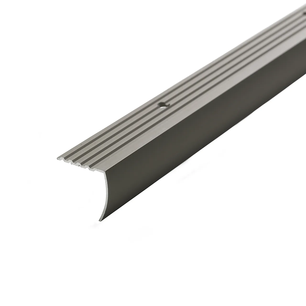 Trappenese nr. 10 29x29 sølv eloksert 1,5 meter borret m/skruer null - null - 3 - Miniatyr