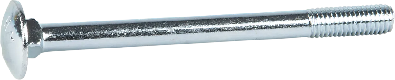 Låseskrue m10x100 din603 fzb-25 blankforsinket stål iso8677 Låseskrue m10x100 din603 fzb-25 blankforsinket stål iso8677