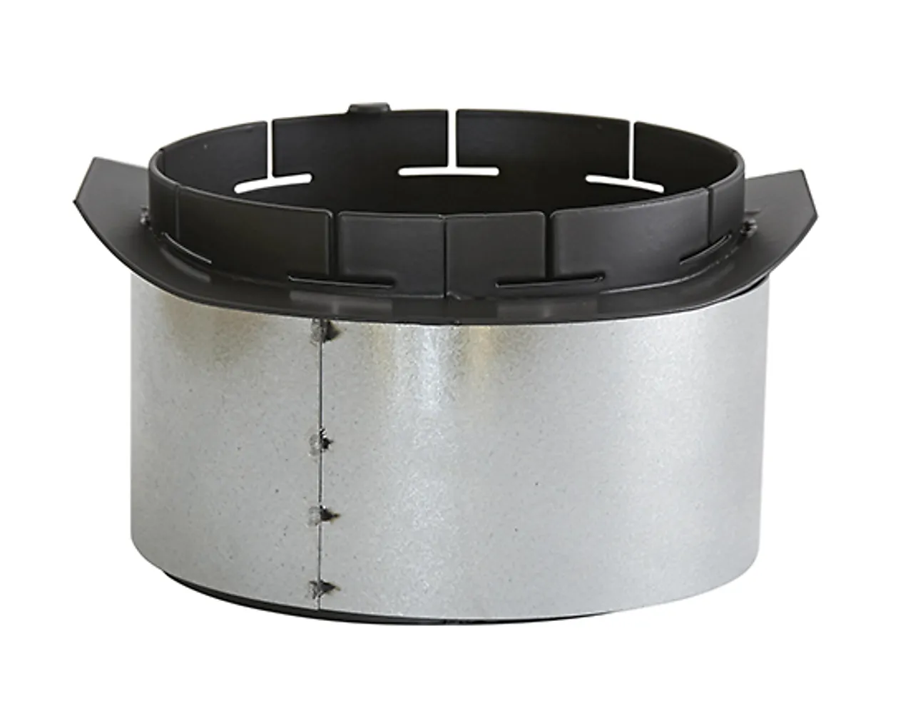 Røykinnføring ø175 icopal med firkantet røykløp 2,3mm