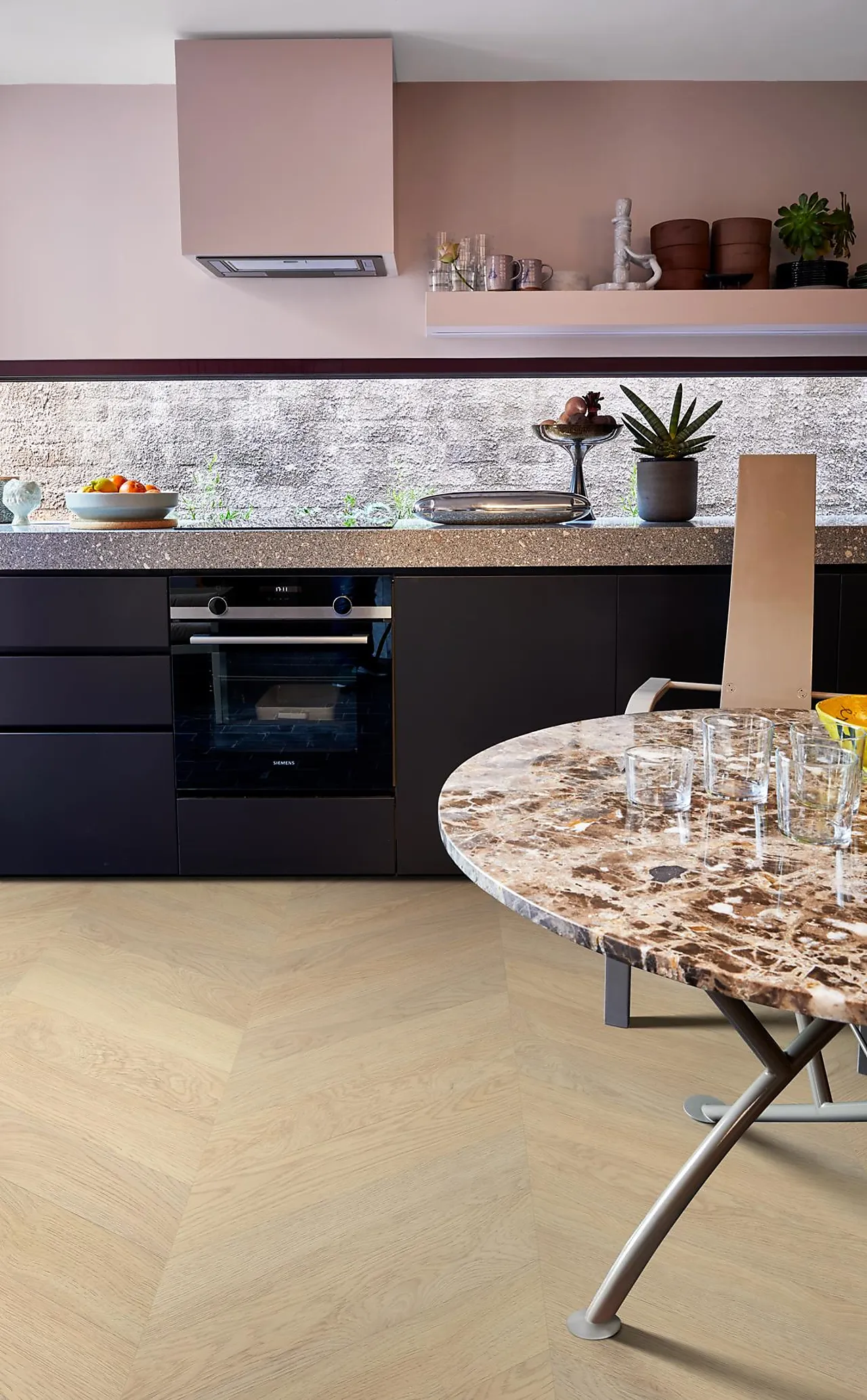 Kährs vinylgulv Fusion Chevron 4 sidet mikrofas null - null - 2 - Miniatyr