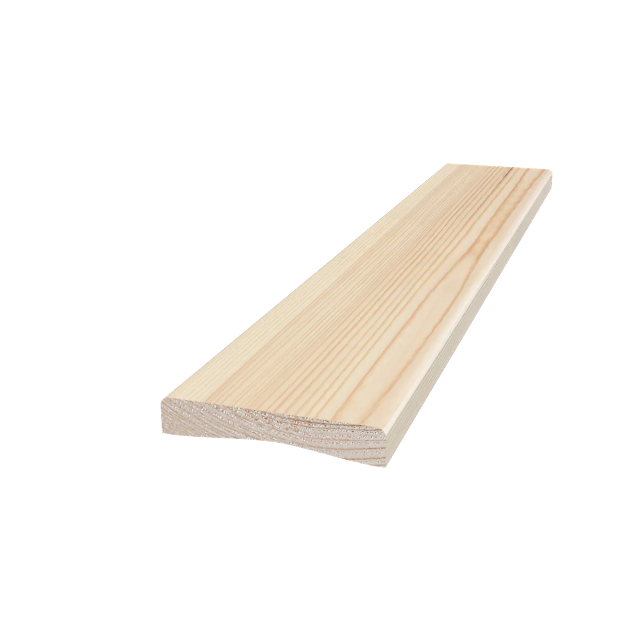 Karmlist rundkant 12x95 mm ubehandlet furu null - null - 3 - Miniatyr