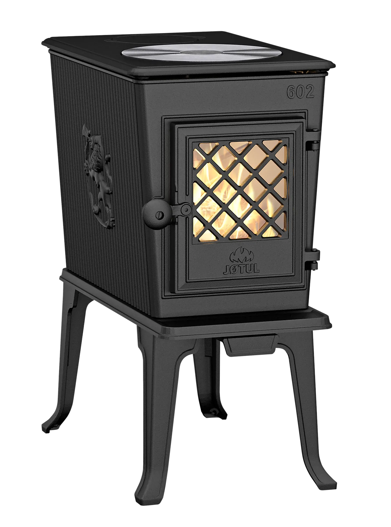 Vedovn med kokeplate F 602 Eco sort null - null - 2 - Miniatyr