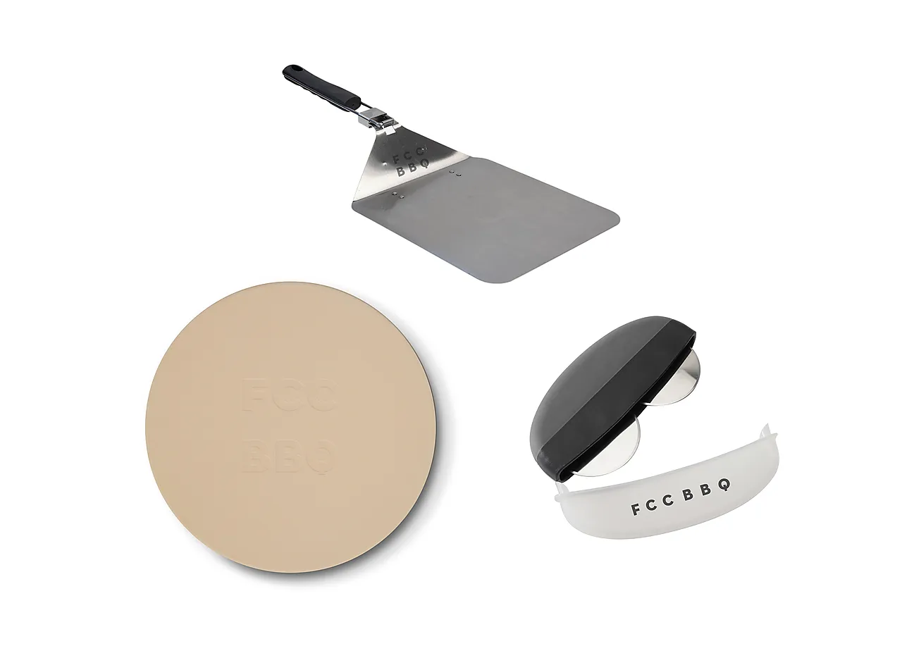 Pizzasett til grill 3 deler null - null - 2 - Miniatyr