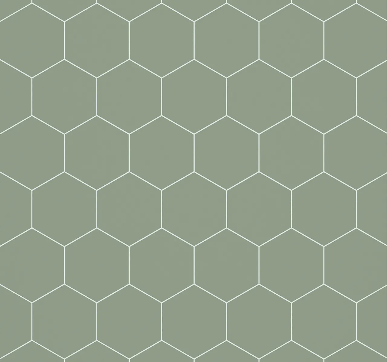 Hexagon kjøkkenplate olive green Hexagon kjøkkenplate olive green