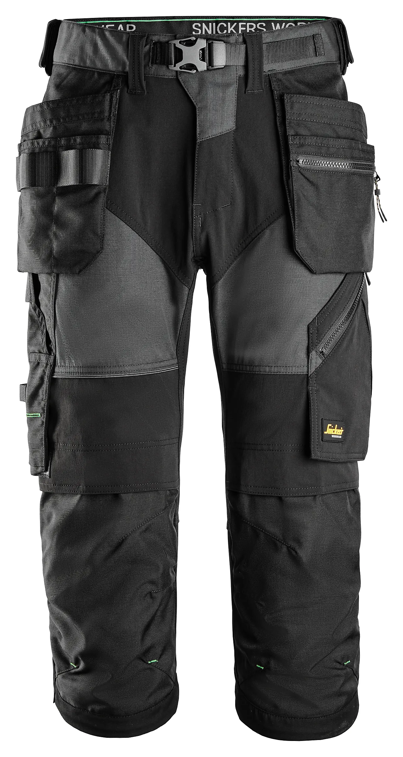 Piratbukse 6905 HP mørkegrå/sort str 46 Snickers Flexiwork+ Piratbukse 6905 HP mørkegrå/sort str 46 Snickers Flexiwork+