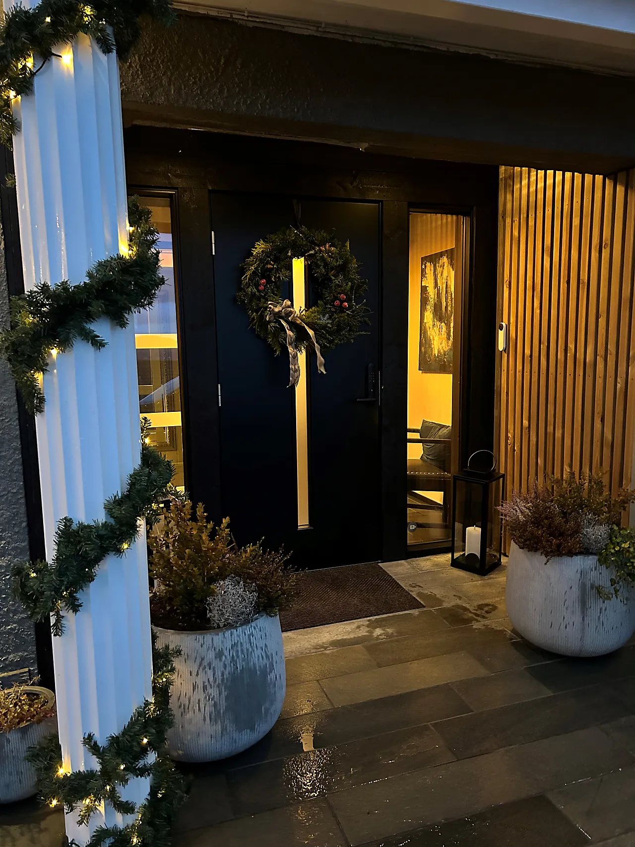 Dør yd hovdeby 9x19h fr gl frosta glass - ncs s 0502-y