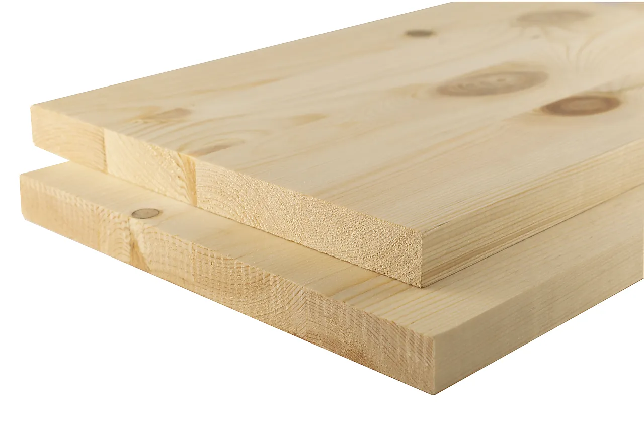 Hobbyplate  ubehandlet furu 18x200x2400 mm null - null - 2 - Miniatyr