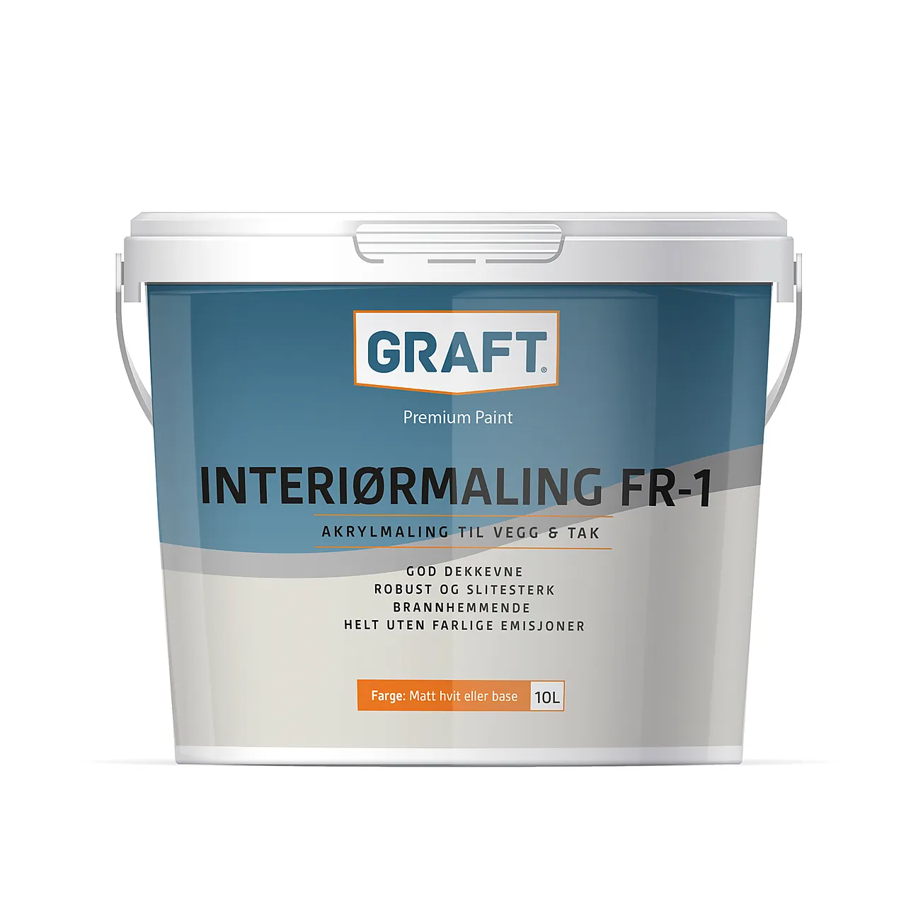 GRAFT Interiørmaling FR-1 - 10 liter