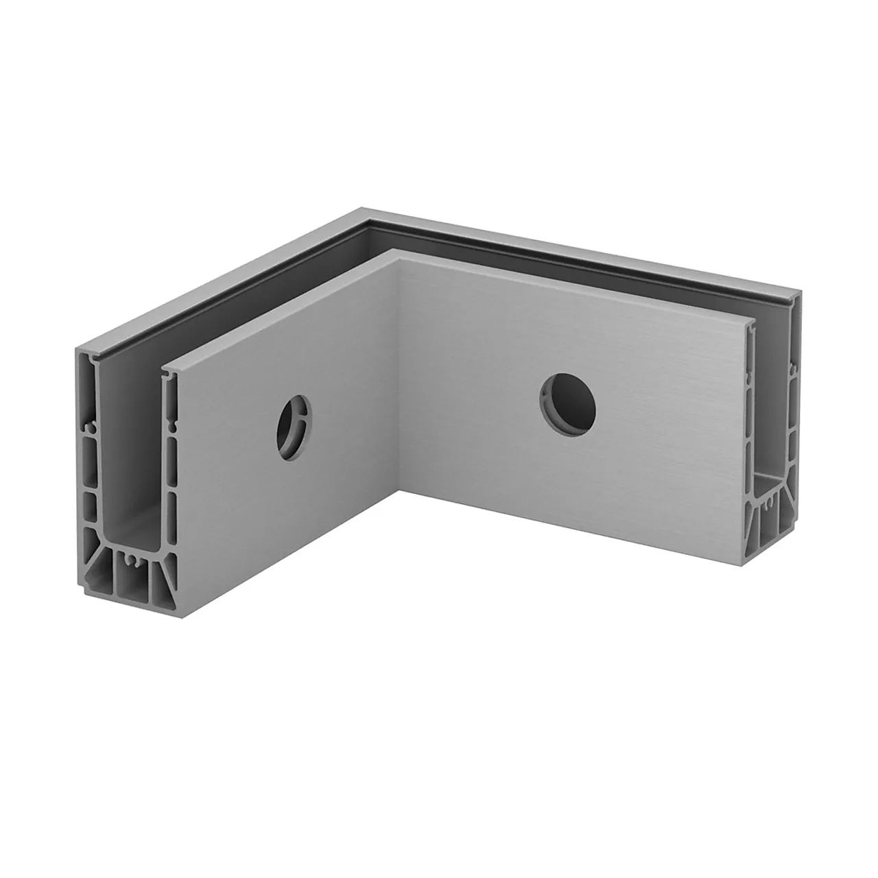 Hjørne 90° sidemontert innvendig hjørne