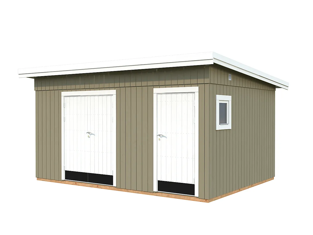 Redskapsbod Kalle 14,9 m² null - null - 2 - Miniatyr