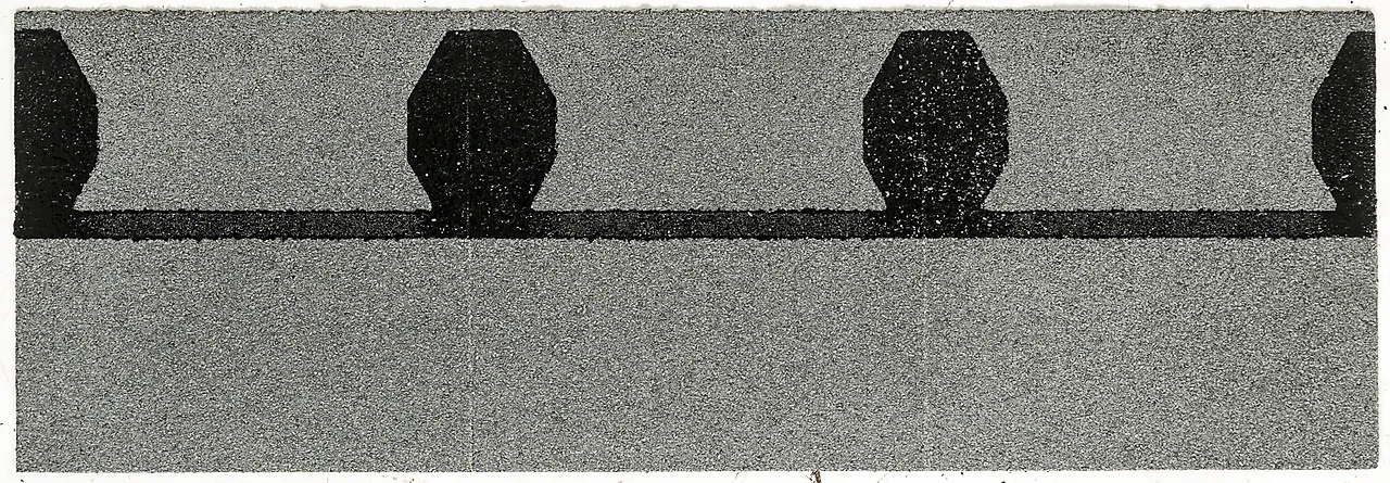 Takfot/møneplate skifergrå