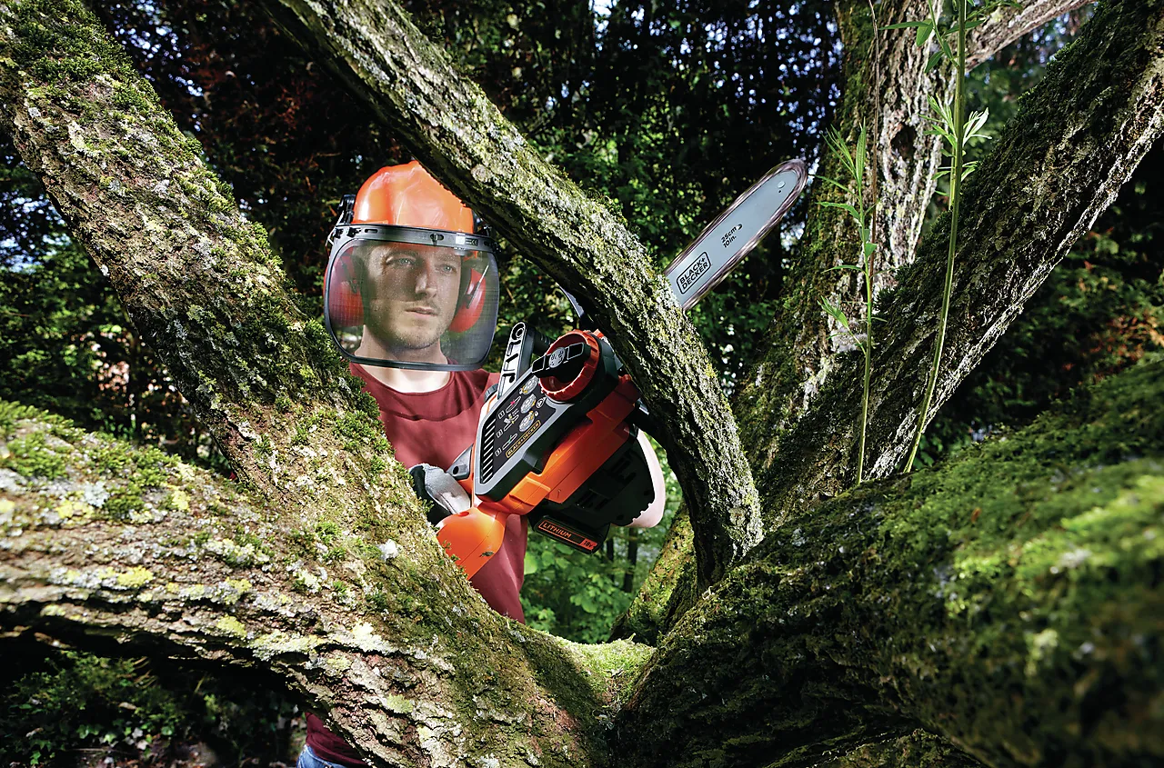 Black+Decker kjedesag GKC1825L20 18V 2,0AH null - null - 3 - Miniatyr