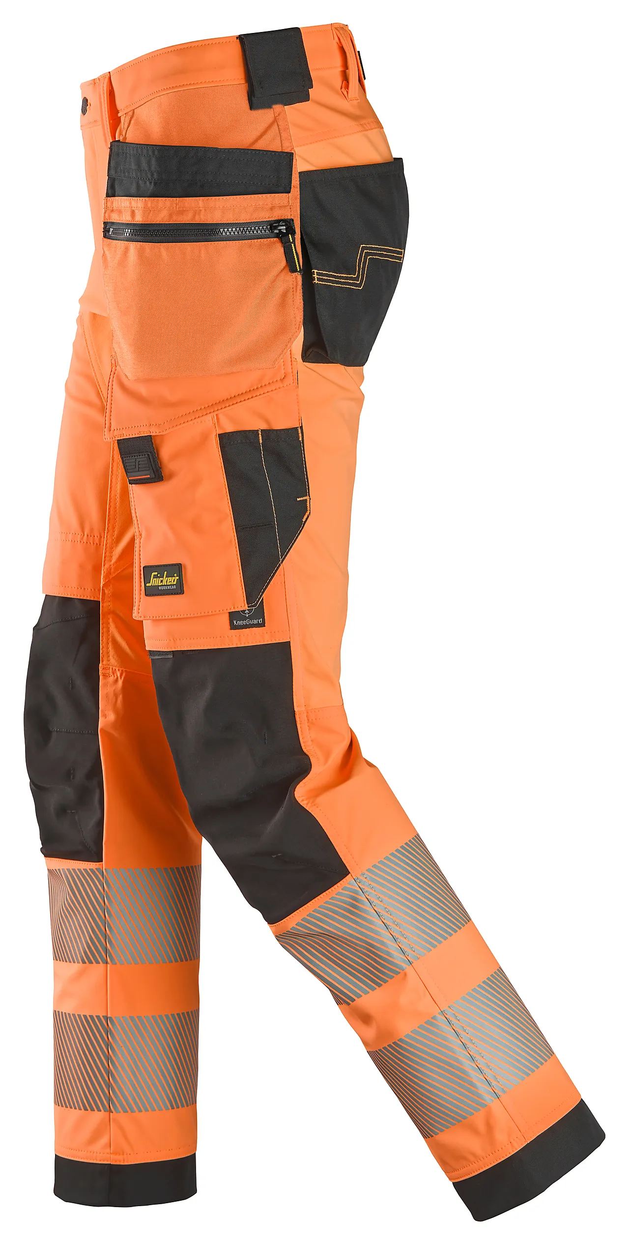 Snickers Workwear Arbeidsbukse 6232 Oransje/Sort Størrelse 44 Snickers Workwear Arbeidsbukse 6232 Oransje/Sort Størrelse 44