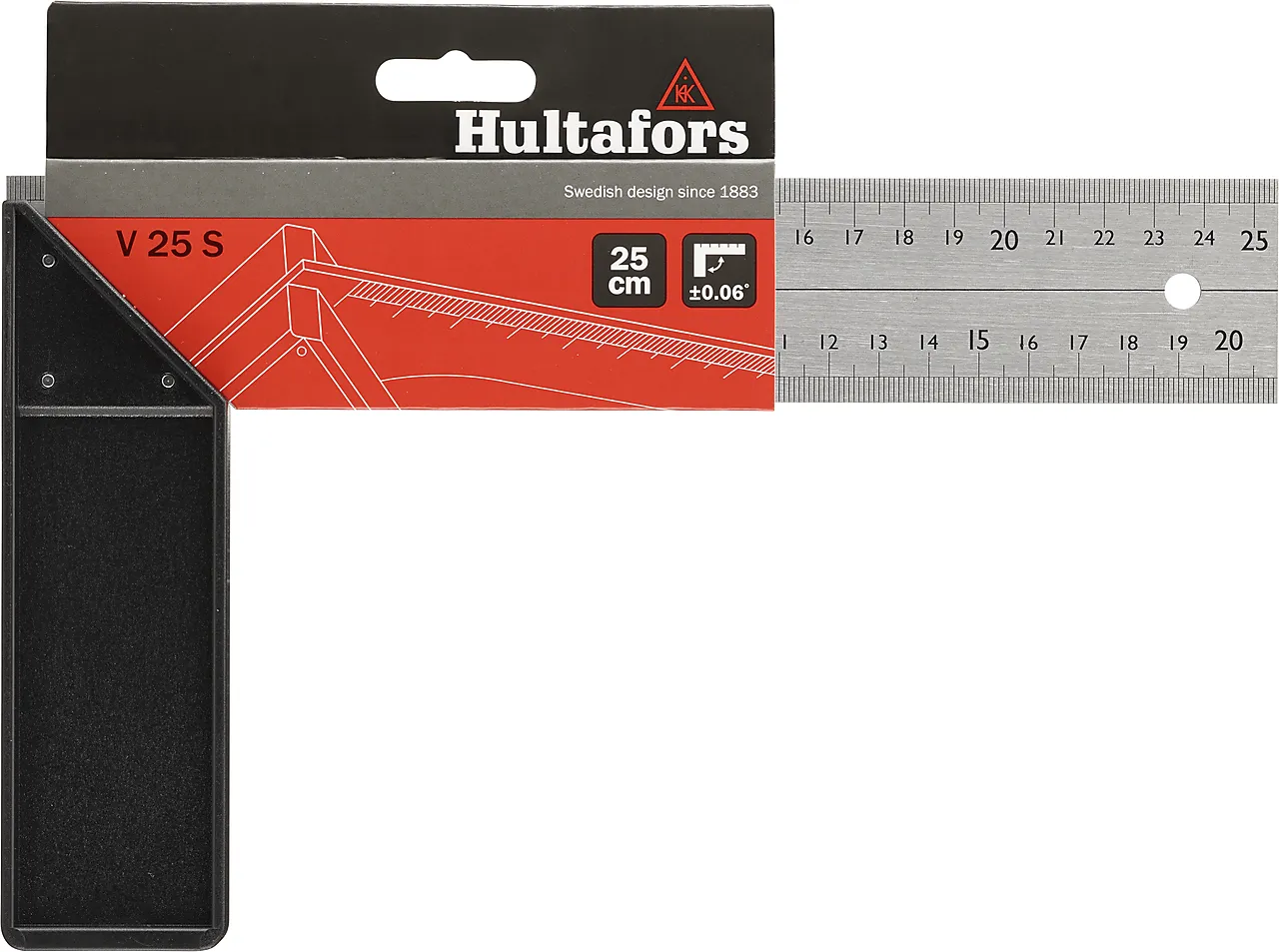 Vinkel semi-proff v25s klingelengde 25 cm null - null - 2 - Miniatyr