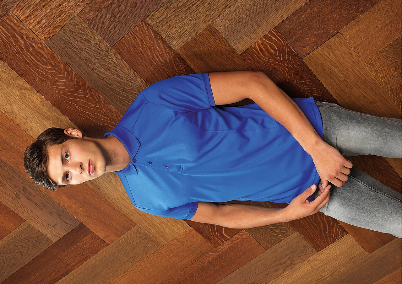 Pique teknisk p615 sort 3xl men's coolchecker pique sort