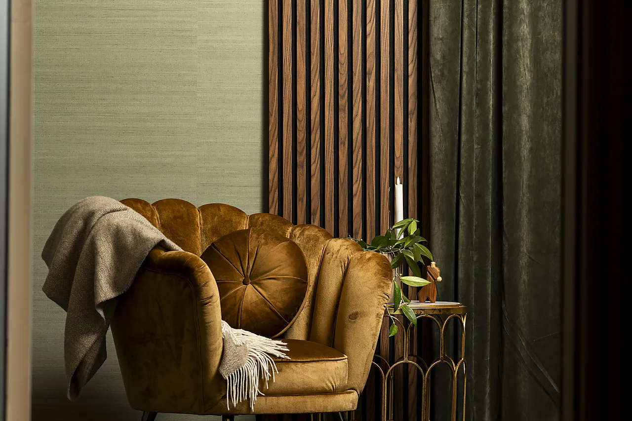 Spileplate akustikk 300x2400 lys eik 2 stk null - 300x2400 - 2 - Miniatyr