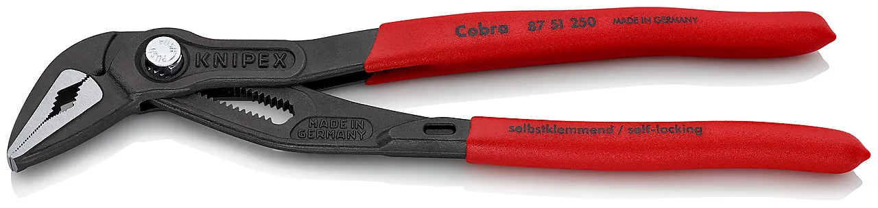 Vannpumpetang cobra es sb extra slim knipex 250 mm