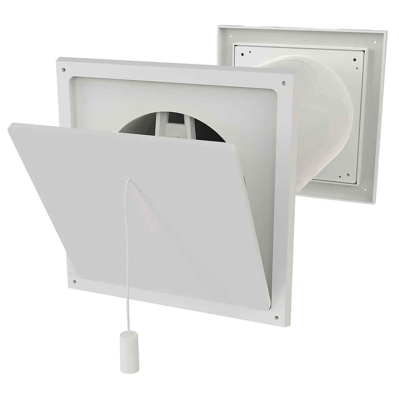 Friskluftsventil 125 K hvit Friskluftsventil 125 K hvit