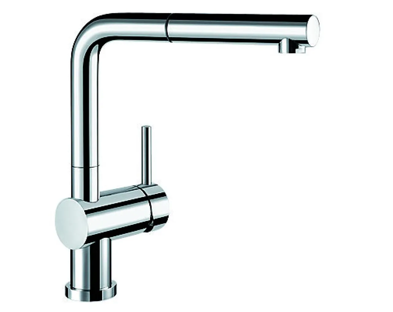 Blandebatteri kjøkken Blanco Linus-S krom/høyre