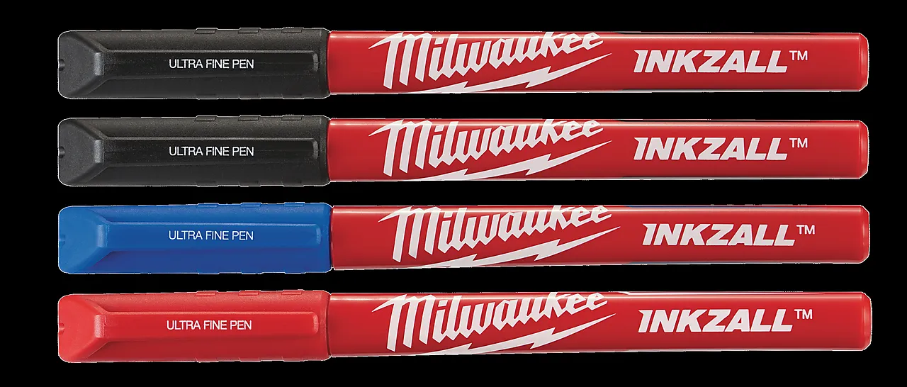 Penn inkzall finspisset farger 4P