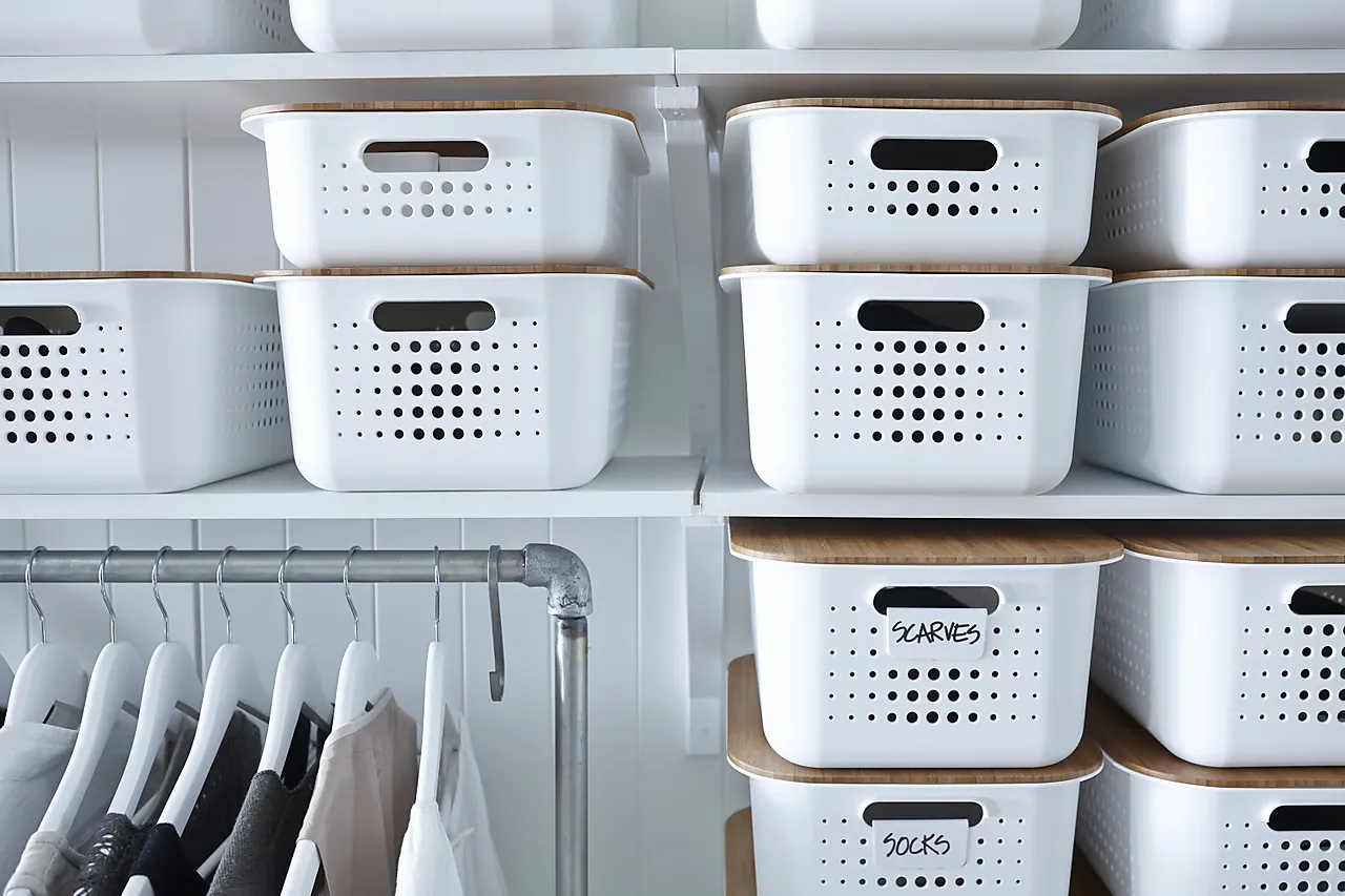 Bambuslokk til kurv med luftehull 37x28x1 cm Bambuslokk til kurv med luftehull 37x28x1 cm