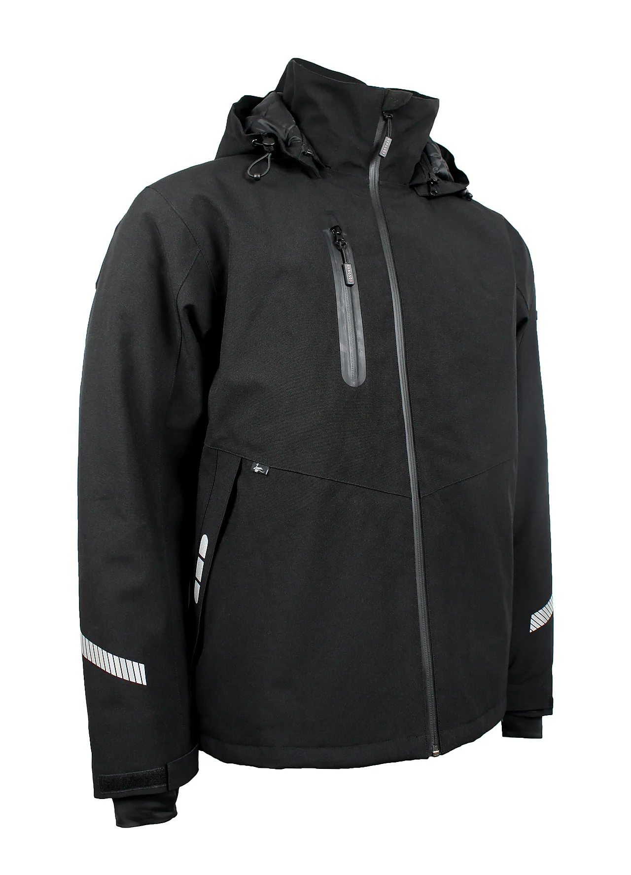 Vinterjakke sort 4-veis stretch XS