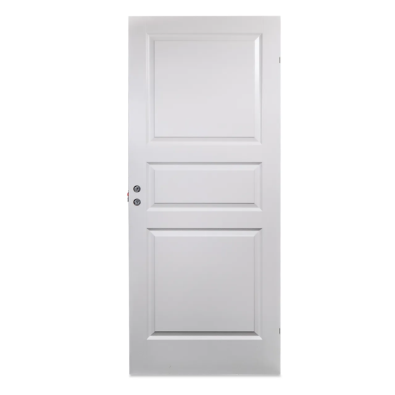 Opus innerdør Classic 3 hvit bomull 80x210 cm