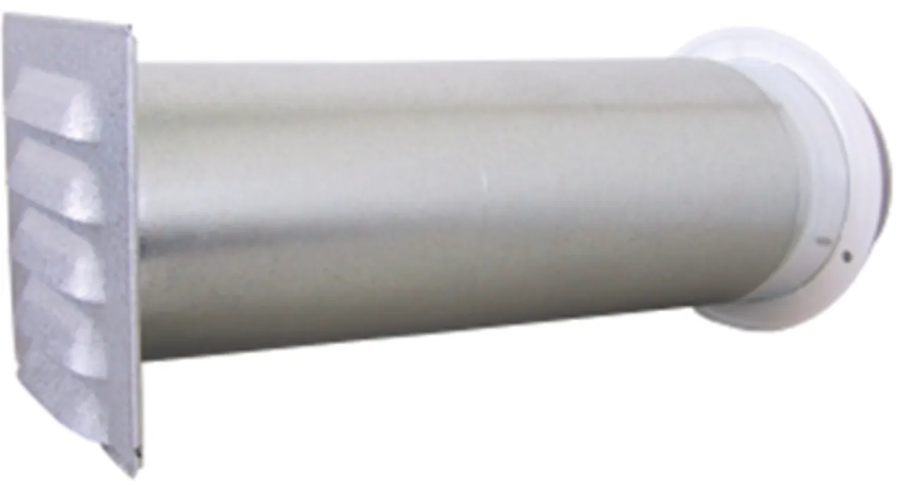 Skapvent ø3" m/rist metall sf-duk kompl ventil f/20-36cm vegg Skapvent ø3" m/rist metall sf-duk kompl ventil f/20-36cm vegg