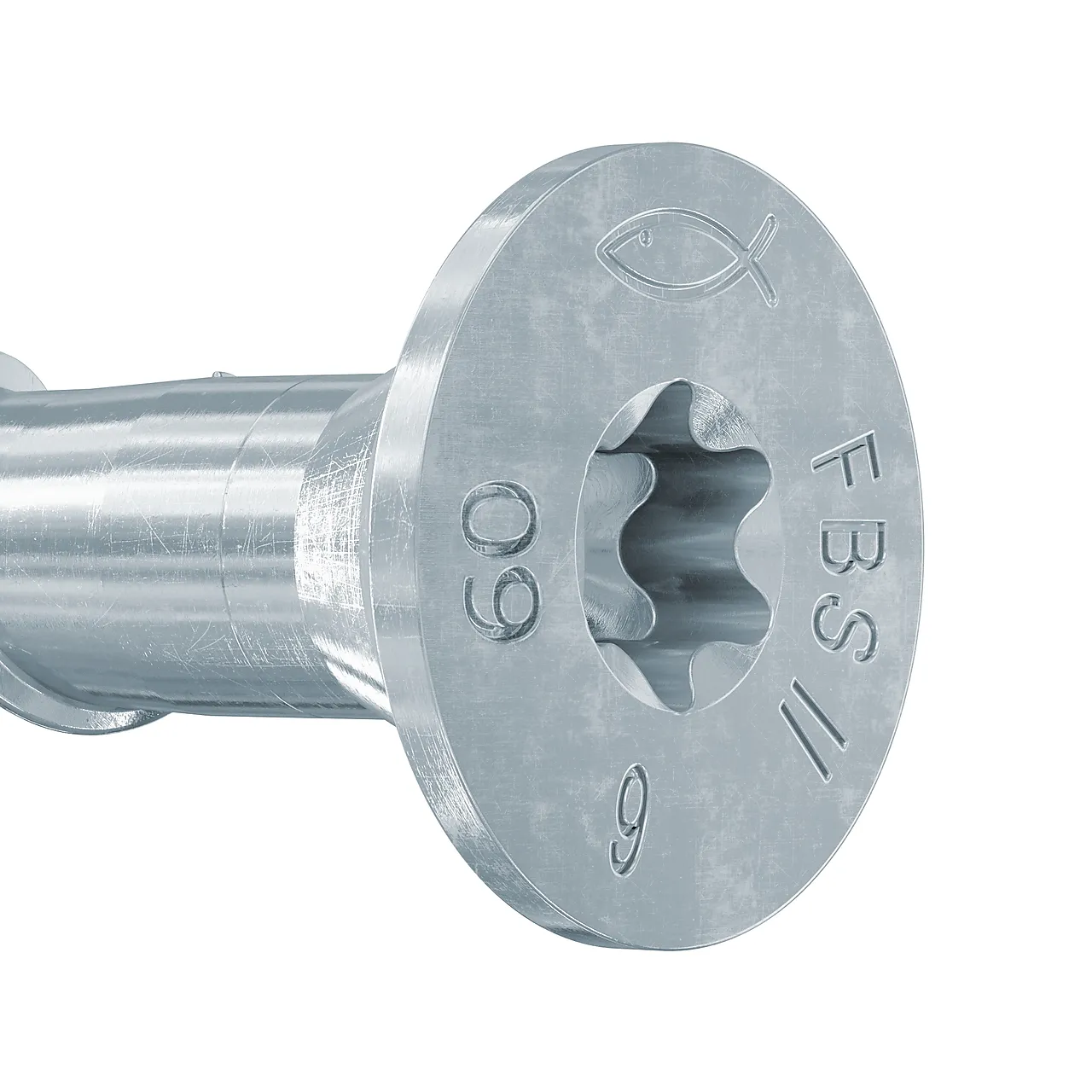 Betongskrue fbs 6x30/5 sk ultracut senkhode 100 stk null - null - 2 - Miniatyr