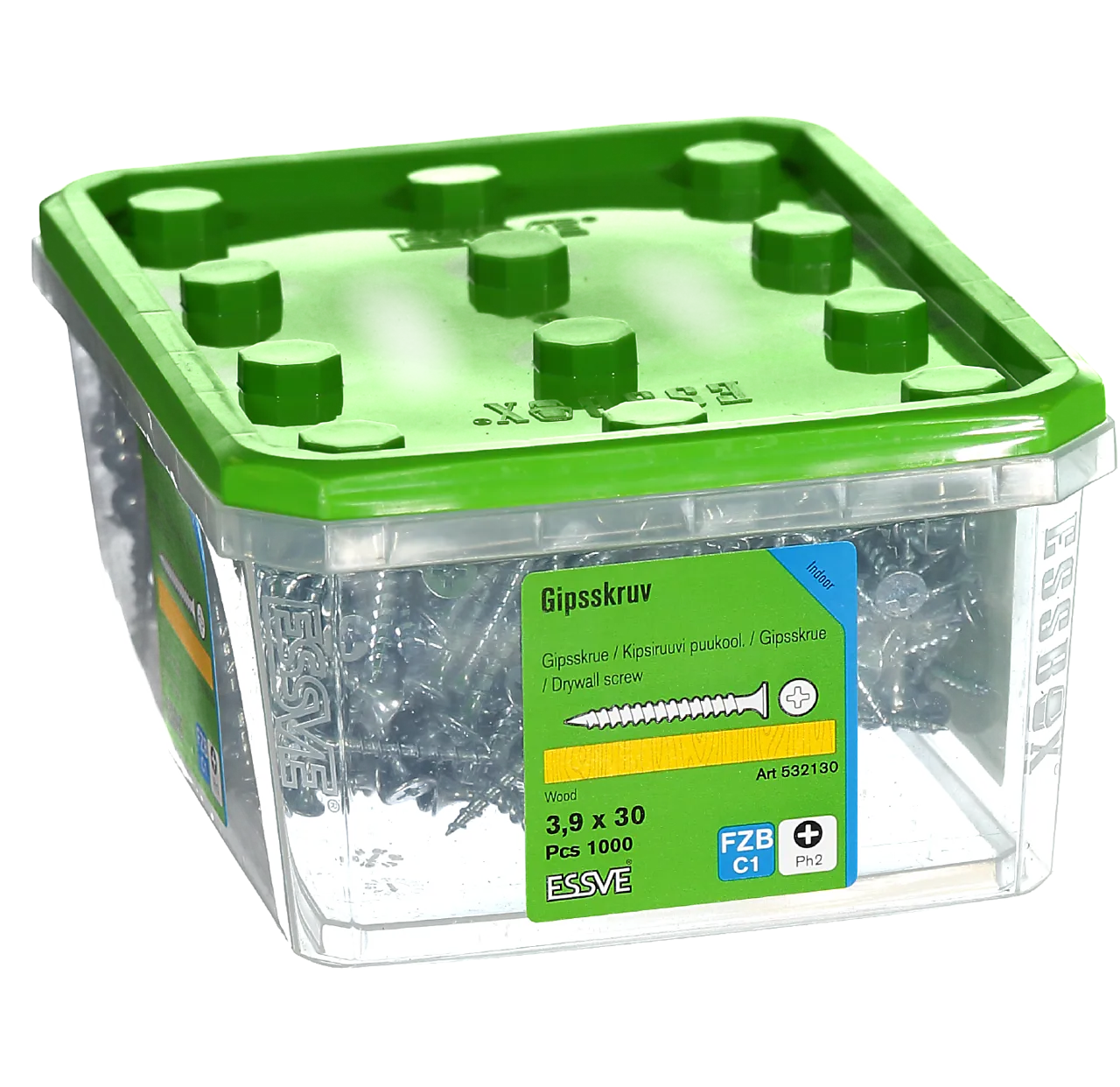 Gipsskruer senkhode 3,9 x 30 mm 1000 stk null - null - 2 - Miniatyr