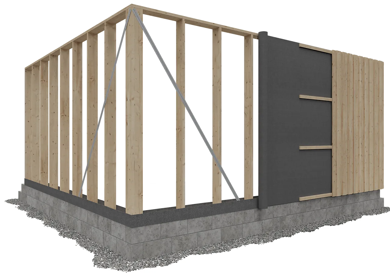 Avstivningsstag 3,1 meter null - null - 3 - Miniatyr