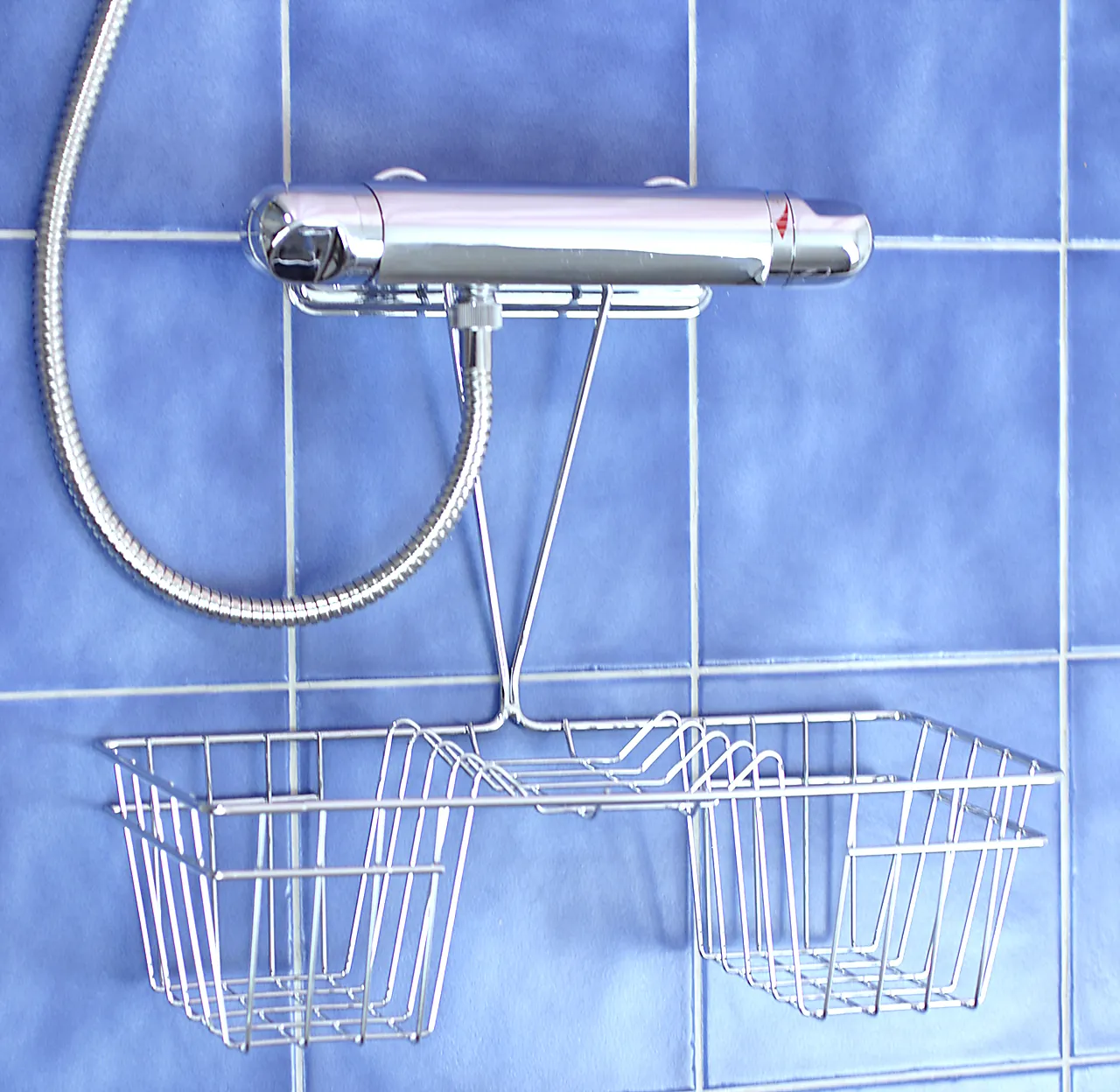 Kurv Til Blandebatteriet Forkrommet Stål. H36 X B40 X D16Cm