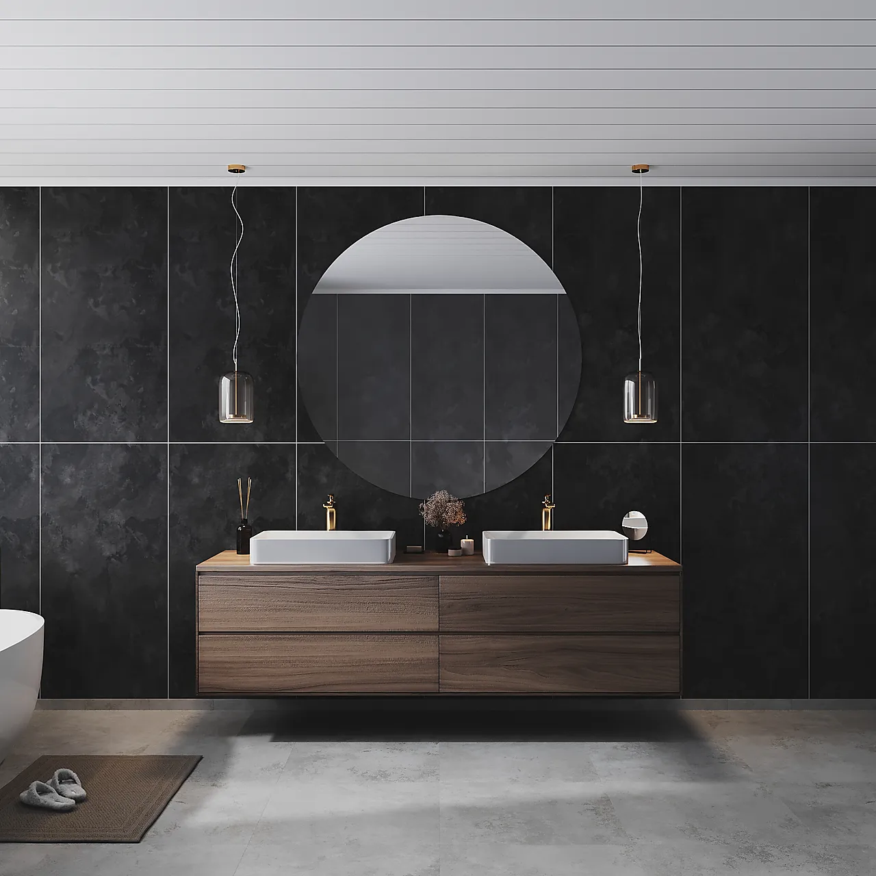 Smartpanel bad neptun ter njg60x120 11x620x2390 dekor 5773 2pk null - null - 2 - Miniatyr