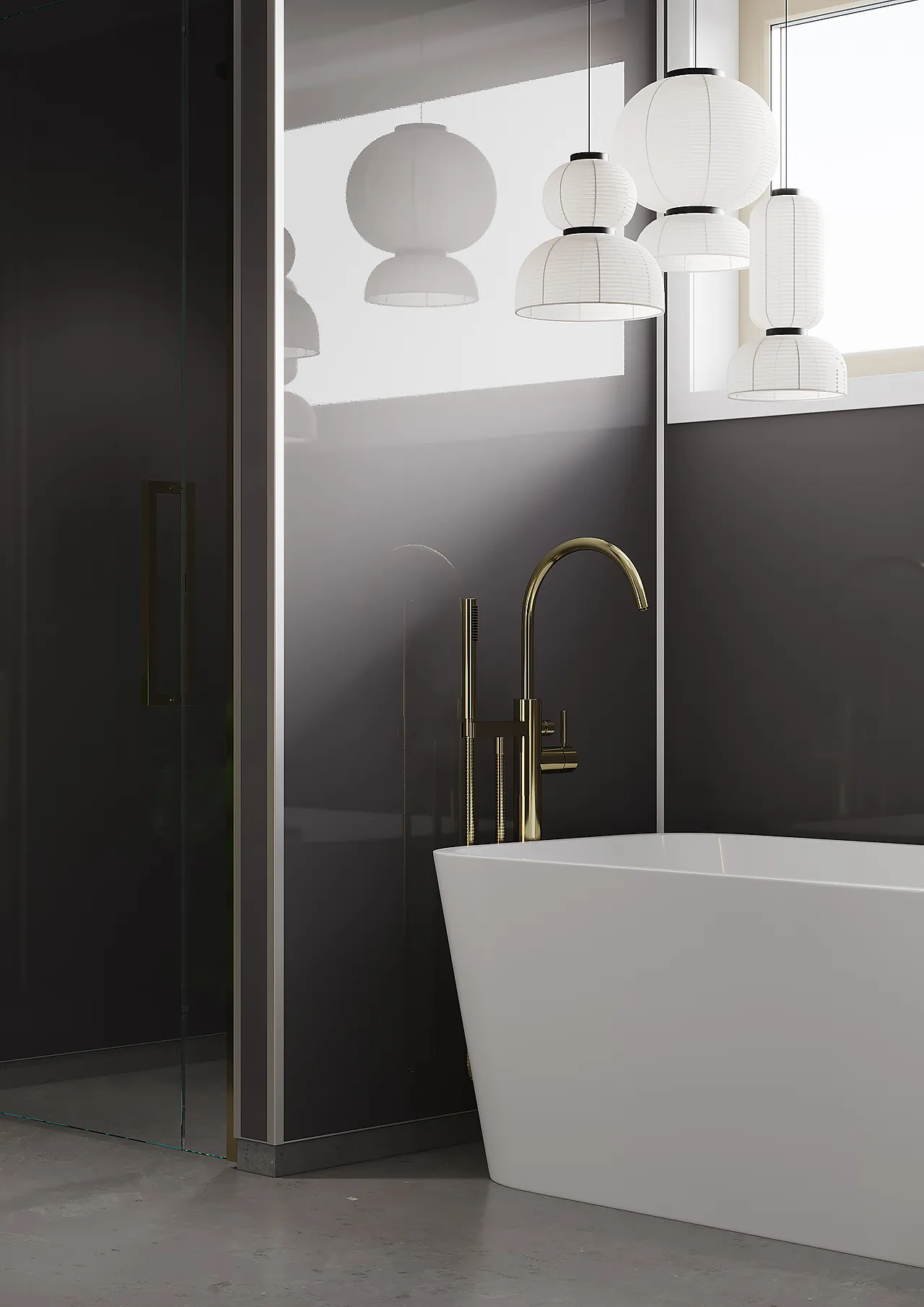 Fibo Anthracite baderomspanel 10x620x2400 mm Fibo Anthracite baderomspanel 10x620x2400 mm