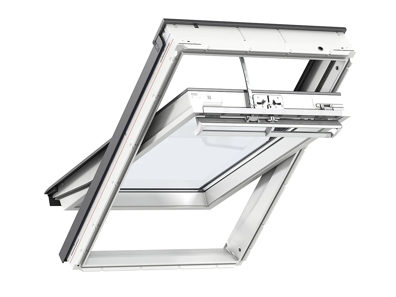 Takvindu integra solc mh 3 lag 66x140 vedlikeholdsfr mh utvendig alu null - null - 2 - Miniatyr