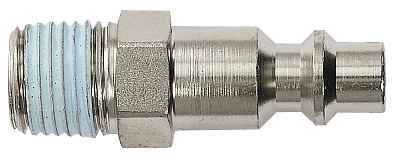 Nippel med utvendig gjenger 1/4" for spikermaskin norsk Nippel med utvendig gjenger 1/4" for spikermaskin norsk