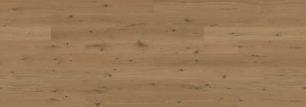 Herdet gulv eik rustic olje