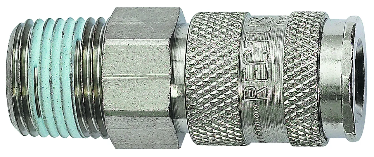 Kupling 1/4" kombi utvendig gjenger Kupling 1/4" kombi utvendig gjenger