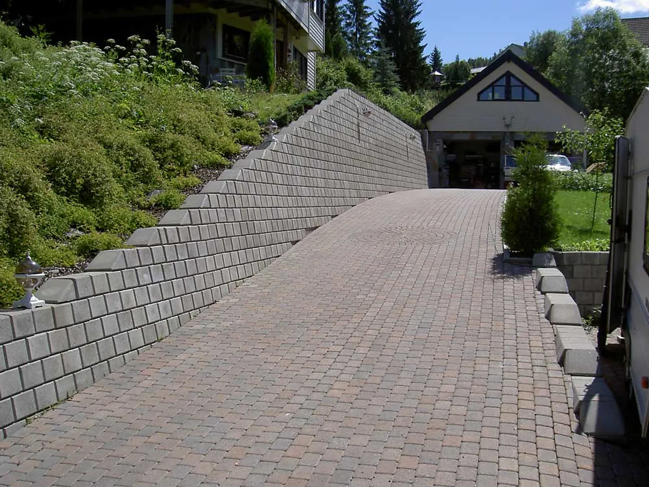 Støttemur mini 1/1 grå 25x34x17 cm null - null - 3 - Miniatyr