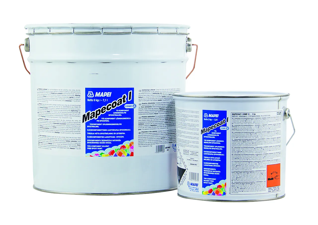 Epoxy gulv Mapecoat I/A 3 kg grå-31