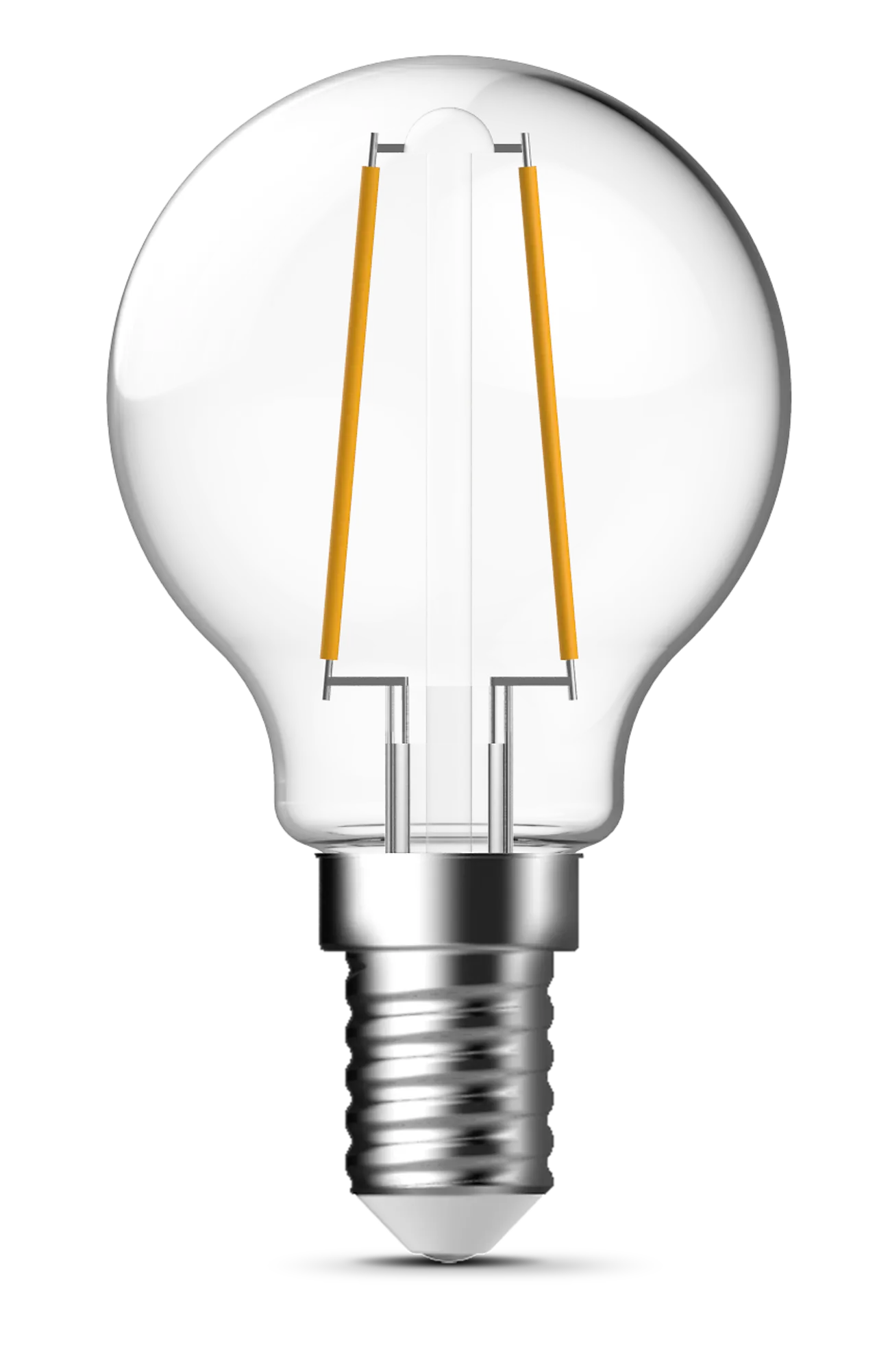 Lyspære led filament klotpære mini globe E14 5 Watt