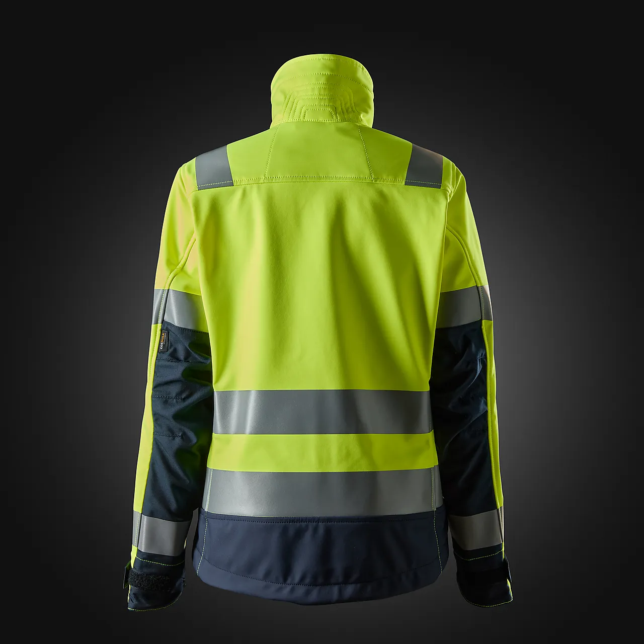 Jakke dame gul mørk blå S null - S - 2 - Miniatyr